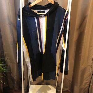Striped PacSun striped hoodie Size M